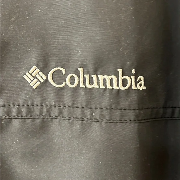 Columbia Black Full-Zip Windbreaker Jacket - Picture 3 of 4